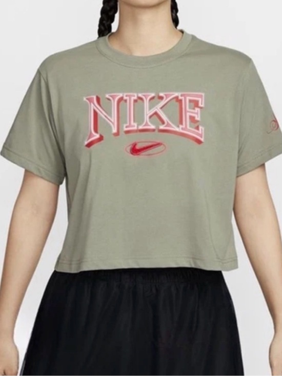 Nike Tops - Women’s Graphic Phoenix Cropped Tee Oversized Cropped